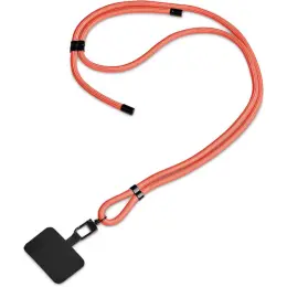 Altitude Resort Crossbody Phone Strap in Pouch - Coral Unbranded Strap
